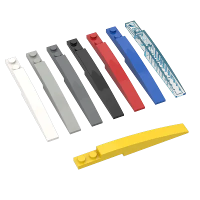 10 Stück Teile 13731 85970 Ziegel Slope gebogen 10 x 1 kompatible Steine Image