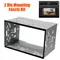 2Din Armaturen Kit Auto Panel Audio Dash Mount Kit Box Für 2Din Auto DVD Radio Player Radio Head Unit Installation rahmen Universal