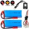 11,1 V 550 mAh 20C 3S Austausch Lipo batterien Für Rc spielzeug Mini SU27 Starrflügel Fernbedienung Auto Fernbedienung spielzeug JST/T/XT30