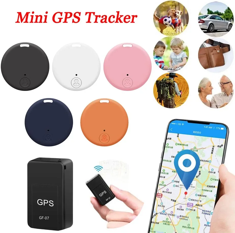 Mini Auto GPS Tracker Echtzeit-Tracking für Airtags Smart Finder Anti-Diebstahl Anti-Lost Locator Kinder Haustier Brieftasche Tracker Image