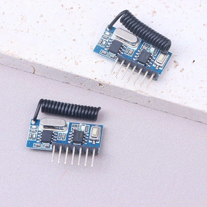 Rx480e 433 MHz HF-Empfänger Lerncode-Decoder modul MHz drahtloser 4-Kanal-Ausgang für die Codierung von Fernbedienungen Image