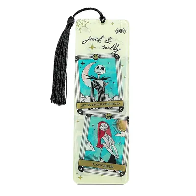 The Nightmare Before Christmas Bookmark Halloween Sally Jack Acrylic Page Mark Anime Periphery