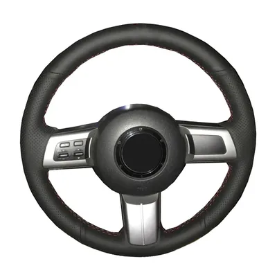 Hand Sewing Stitching DIY Car Auto Steering Wheel Cover For Mazda MX-5 Miata NC III 2005- 2015 MX5