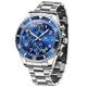 OLEVS Men Quartz Watch Sports Fashion Wristwatch Moon phase Luminous Calendar Chronograph Steel Watch