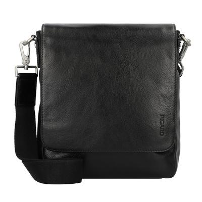 Picard Buddy Messenger Leder 23 cm schwarz Schwarz Herren Image