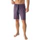 Pyjamashorts MEY "GRAPHIC STRIPES", Herren, Gr. L, N-Gr, rot (true rot), Interlock, Obermaterial: 100% Baumwolle, casual, kniefrei, Hosen, Interlock-Jersey