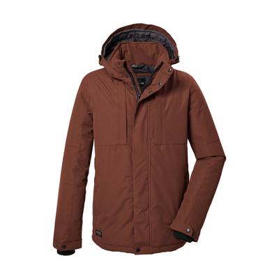 Funktionsjacke "GW 56 MN JCKT", Herren, Gr. XXL, rot (rostrot), Oberstoff: 88% Polyester, 12% Baumwolle, Futter: 100% Polyester (recycelt), Wattierung: 100% Polyester, G.I.G.A. DX BY KILLTEC, sportlich, Jacken, Wasser- und winddichte Winterjacke mit... Image