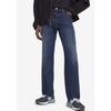 5-Pocket-Jeans LEVI'S "555 RELAXED STRAIGHT", Herren, Gr. 32, Länge 32, blau (up the score), Denim/Jeans, Obermaterial: 100% Baumwolle, casual, relaxed fit, Jeans