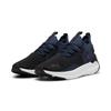 Laufschuh PUMA "SOFTRIDE SYMMETRY FUZION", Gr. 45, schwarz (puma schwarz, club navy, puma weiß), Textil, sportlich, Schuhe
