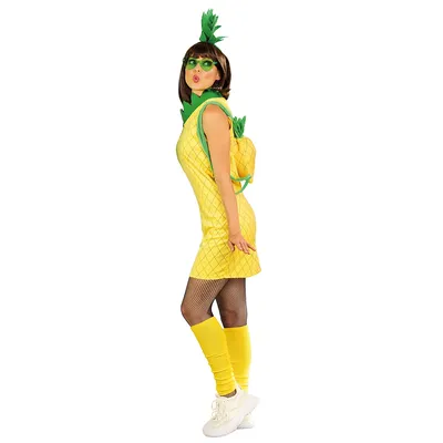 buttinette Ananas-Kostüm Fruity für Damen