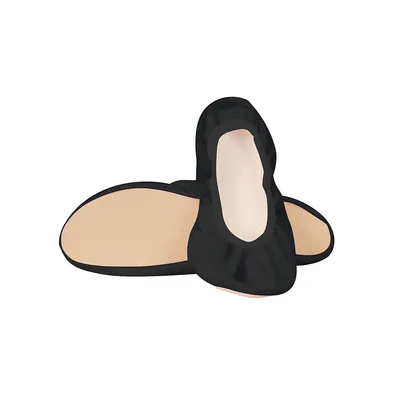 Gymnastikschuhe für Erwachsene und Kinder, schwarz Image