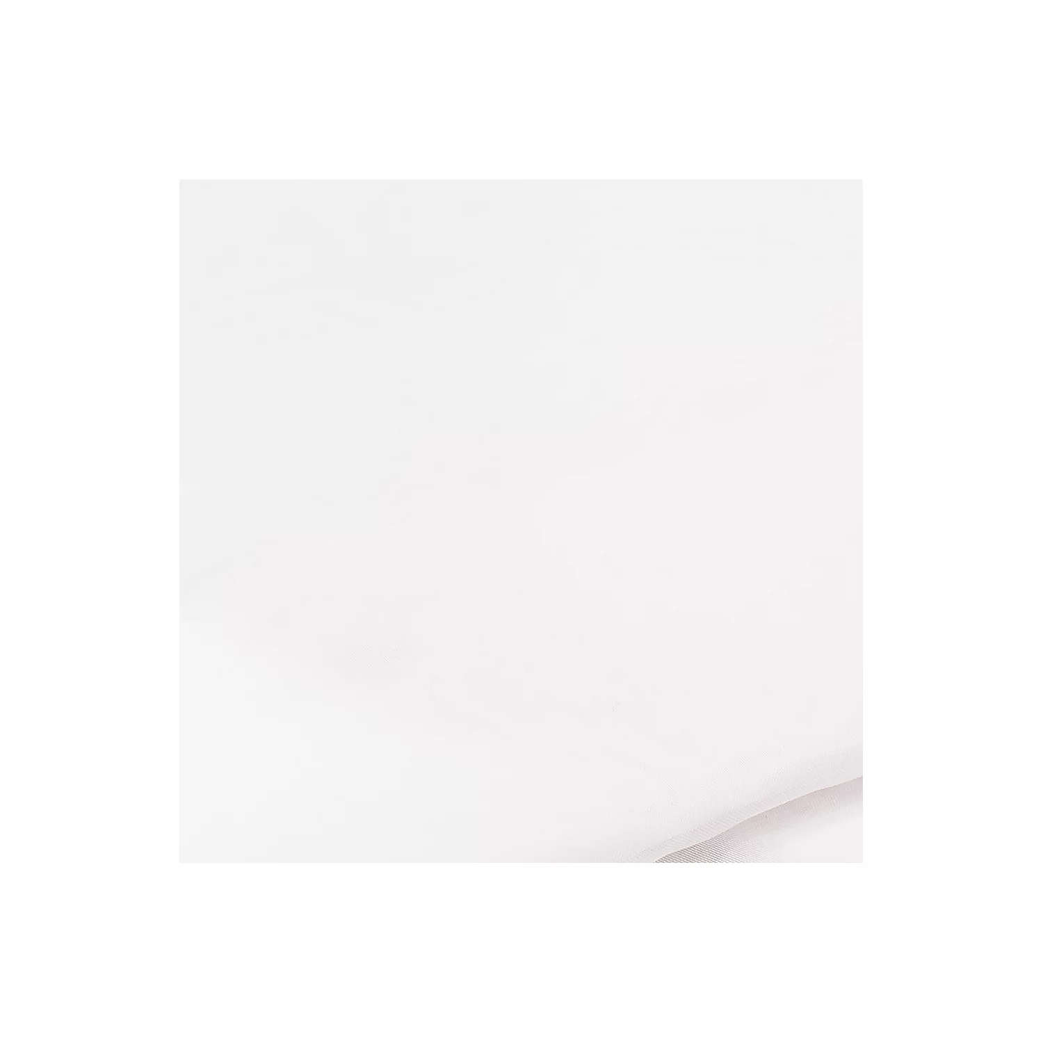 Tissu voile uni, blanc