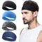 Sports Headband Running Fitness Sweatband Elastic Absorbent Sweat Cycling Jog Tennis Yoga Gym Head