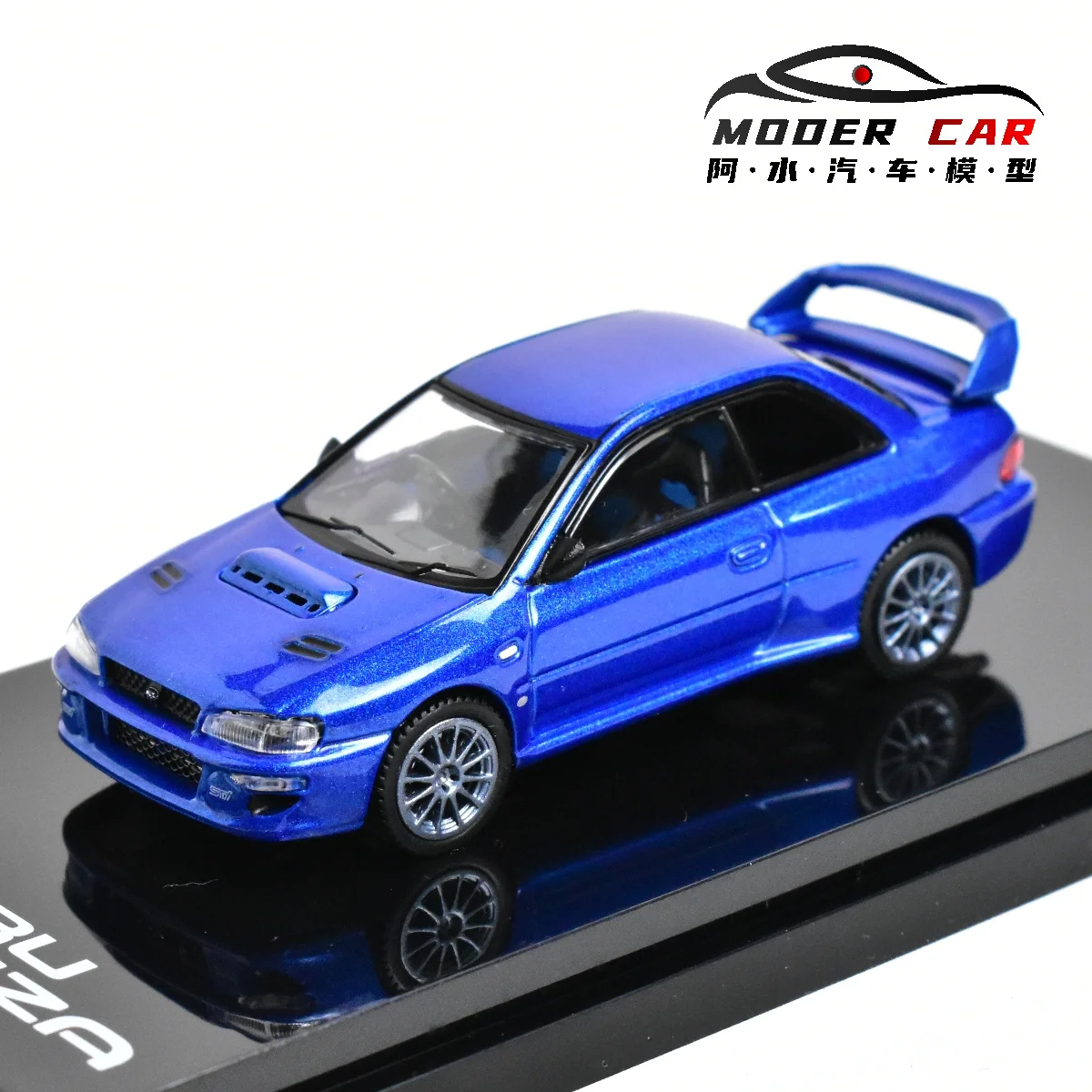 Hobby Japan 1:64 Geschenke für Jugendliche STI WRX 22B GC8 Druckguss-Modellauto