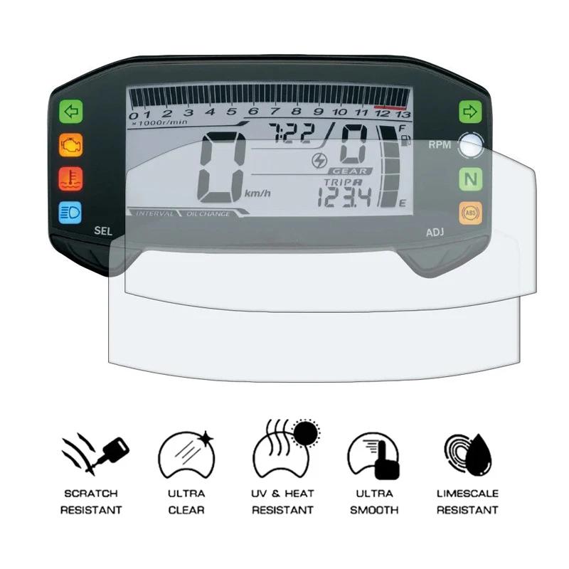 Für Suzuki UY125 GSX 125 GSX-R150 GIXXER 155 Motorrad Cluster Kratzschutz Film Dash board Tacho Bildschirm Aufkleber Image