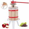 Arebos - Manuelle Obstpresse 6L Saftpresse Weinpresse Beerenpresse inkl. Presstuch 6 Liter