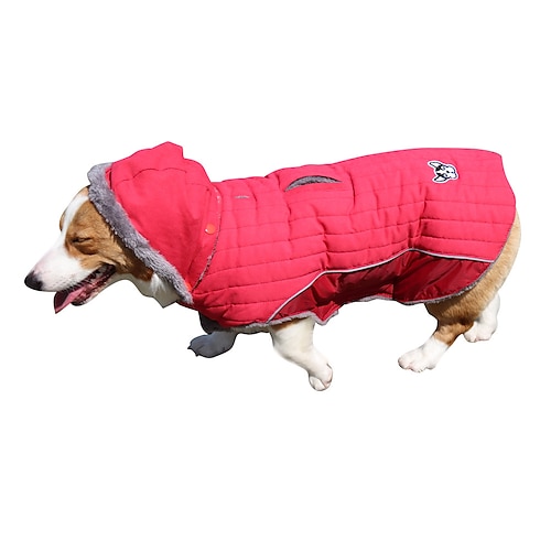Hund Katze Mäntel Jacke Niedlich Lässig Winter Warm Atmungsaktiv Weich Waschbar Bequem Outdoor Alltagstauglich Hundebekleidung for Bichon Frise Zwergspitz Baby Haustier Papillon Klein Image