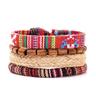 Bohemian Style Bracelet Ethnic Style Colorful Beaded Handicrafts Women'S Weaving Handicrafts