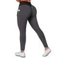 Per donna Pantaloni da yoga Leggings da yoga Tasca Fascia Elastica Vita Alta Yoga Allenamento in Palestra Pilates Collant Nero Verde Rosso rosa Gli sport Abbigliamento sportivo Elasticizzato Taglia