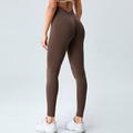 Per donna Pantaloni da yoga Leggings da yoga Fascia Elastica Vita Alta Yoga Allenamento in Palestra Pilates Collant Nero Blu Viola Gli sport Abbigliamento sportivo Elasticizzato Taglia piccola