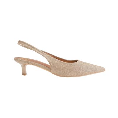 Where's That From - Damen Schuhe "New", Spitz, Glitzer (Gold)