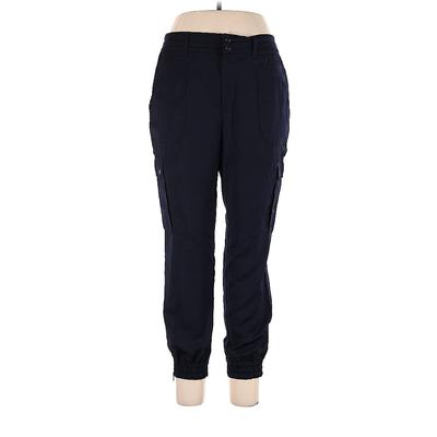 Elevenses Track Pants - High Rise: Blue Activewear - Women's Size 10