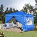 Outdoor 10x 10Ft Pop Up Gazebo Canopy Tent Removable Sidewall