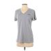 Under Armour Active T-Shirt: Gray Activewear - Women's Size Small