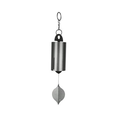 Woodstock Chimes Heroic Windbell - Antique Silver - 40'' x 6''