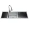 Sink Dish Washing ,Machine Integrated Full-Automatic Kitchen Ultrasonic Water Spray,Home Kitchen Appliances