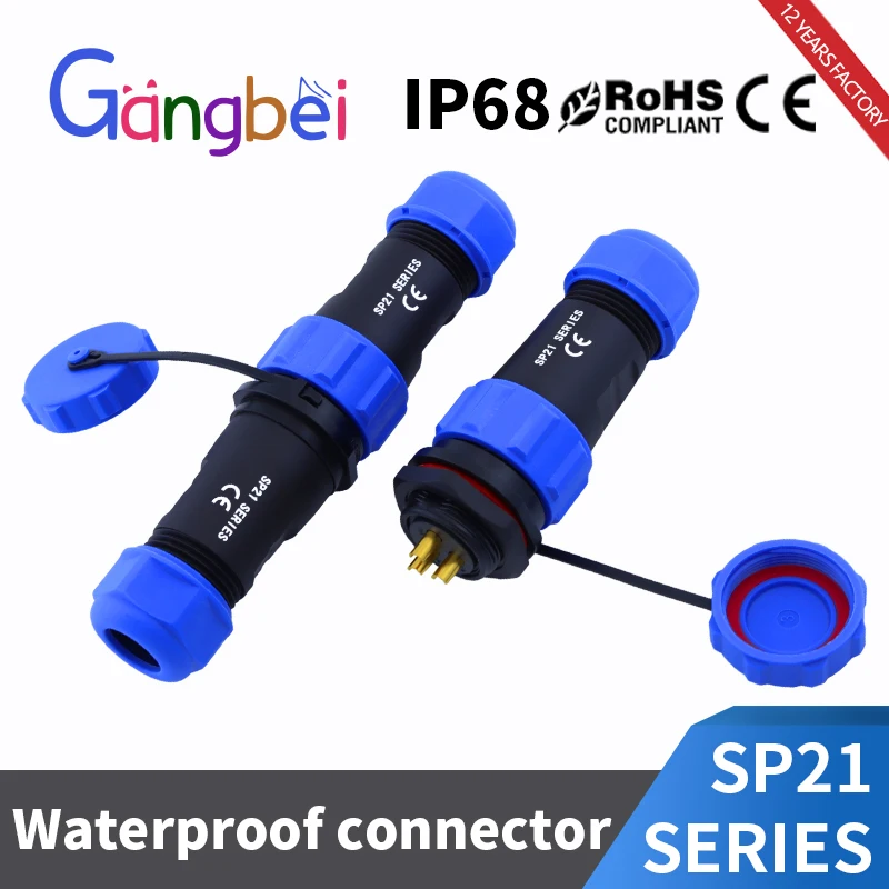 SP21 Aviation Stecker/Buchse Dockingstecker SP2110P SP2111S SP2112S SP2115S IP68 wasserdichter Stecker Gangbei Image