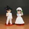 Dessin animé Original Son Goku Chichi figurine de mariage enfants figurines de gâteau cadeau jouet