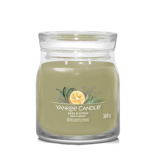 YANKEE CANDLE - Signature Sage & Citrus Kerzen 368 g