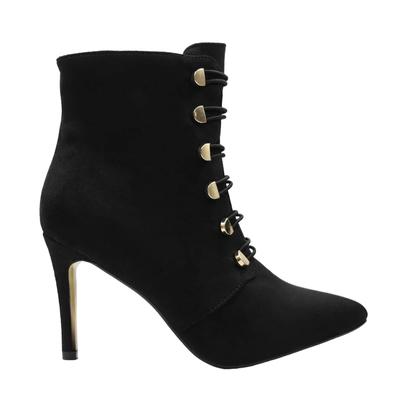 Where's That From - Damen Stiefeletten "Blythe", Wildlederimitat (Schwarz) Image