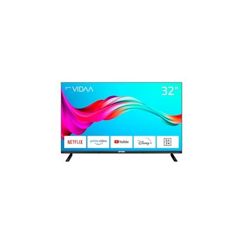 DYON Smart 32 VX 80 cm (32 Zoll) Fernseher (HD Smart TV, HD Triple Tuner (DVB-C/-S2/-T2), App Store, Prime Video, Netflix, YouTube, DAZN, Disney+)