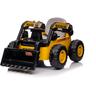 New Holland - Escavatore Elettrico per Bambini 12V con Pala Scavatrice Giallo e Nero