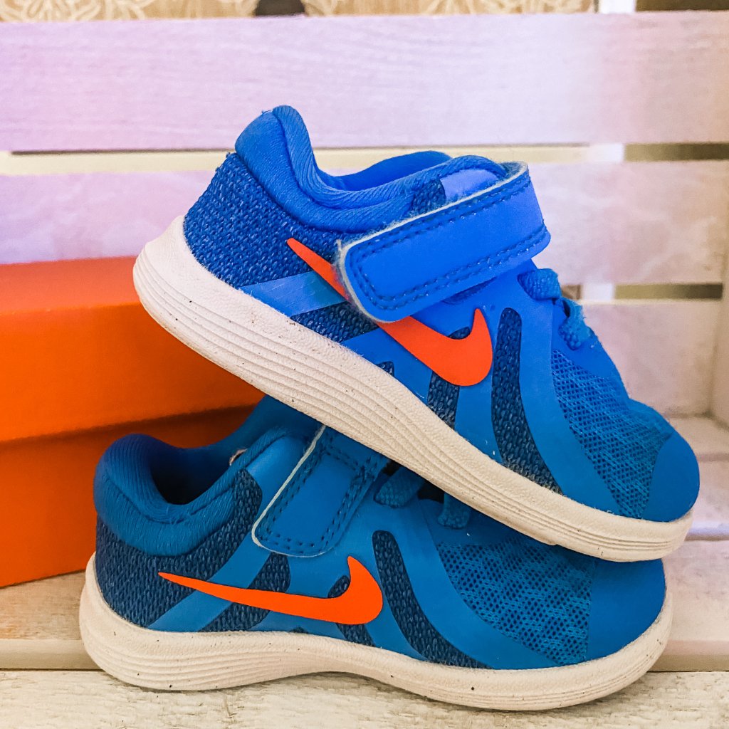 Nike Shoes | Blue Nikes Size 5 | Color: Blue | Size: 5bb