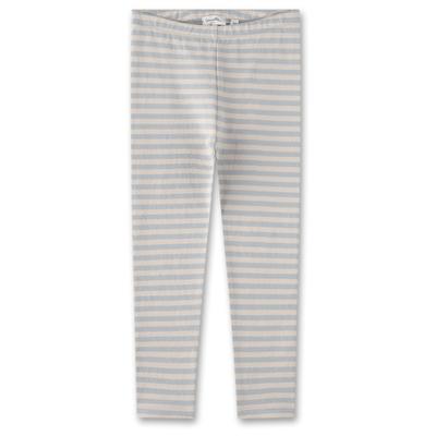 Sanetta - Baby's & Kid Girl's Leggings Pure Single Stripe - Freizeithose Gr 128 grau