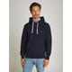 Hoodie TOMMY HILFIGER "ESSENTIAL FLEECE HOODY", Herren, Gr. XXL, blau (desert sky), Sweatware, Obermaterial: 60% Baumwolle, 40% Polyester, casual, Langarm, Sweatshirts