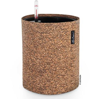 Pflanzgefäß trendcover 23 Cork all-in-one Natur Dunkel Lechuza