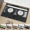 Vintage Cassette Music Tape Door Mat Home Bathroom Anti-slip Foot Rug Bedroom Living Room Entrance Decor Carpet Kitchen Doormats