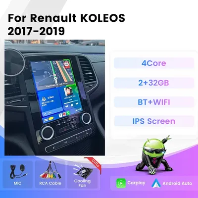 Fahrzeug bildschirm Autoradio für Renault Samsung SM6 Talisman Koleos Megane 4 2017 2018 2019 Lüfter WiFi IP Multimedia Stereo Auto GPS Multimedia Radio, 4-Kern ohne DVD Player, 2Din Stereo Empfänger,