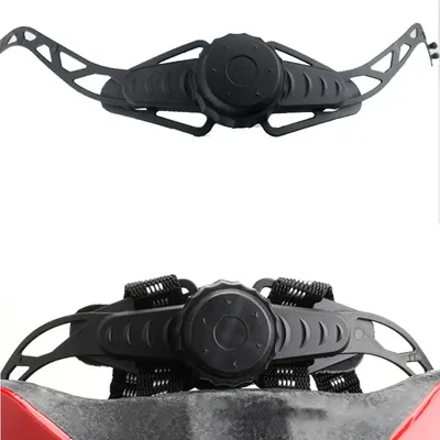 Helmet Adjustable Strap Retention System Head Locking Buckle For Cycling Skiing Skating Equestrian