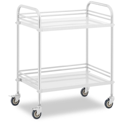 Steinberg Systems Laborwagen - Edelstahl - 2 Ablagen je 63 x 40 x 12,5 cm - 20 kg Image