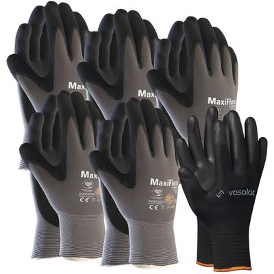 Vasalat - Maxiflex Handschuhe Größe 9 Ultimate 5 Paar - Arbeitshandschuhe Herren und Damen mit