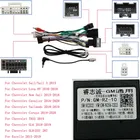 WQLSK 16 pin Android Cablaggio Cavo di Alimentazione Adattatore con Canbus Box GM-RZ-10 Per Chevrolet Sail 3 2015 Cavo Dell'autoradio