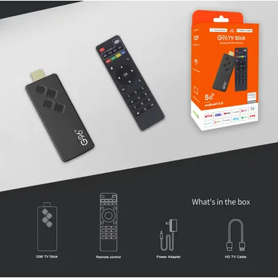 Q2 Smart TV Stick Android 13.0 Allwinner H313 2 GB RAM 16 GB 4K H.265 2,4 G & 5,8 G WLAN Smart TV Box 2 GB 8 GB Streaming Media Player