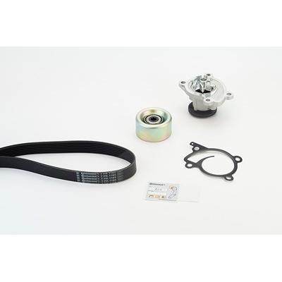 Continental Ctam Wasserpumpe + Keilrippenriemensatz [Hersteller-Nr. 7PK1165WP1] für Nissan Image