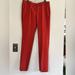 J. Crew Pants & Jumpsuits | J. Crew Favorite Fit Trousers In Red Wool Flannel | Color: Red | Size: 6