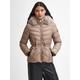 Barbour International Island Padded Jacket - Beige, Beige, Size 22, Women